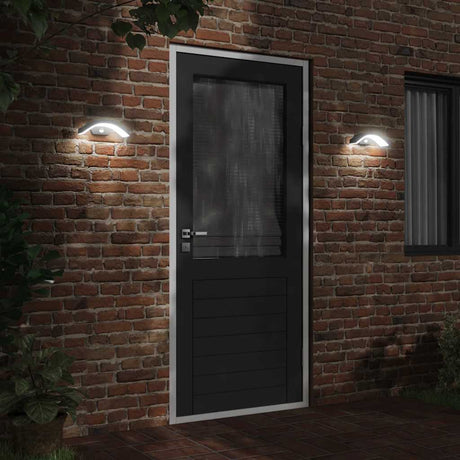 Vidaxx applique d'extérieur LED avec capteurs, fonte d'aluminium noir