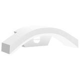 Vidaxx applique d'extérieur LED avec capteurs en fonte d'aluminium blanc
