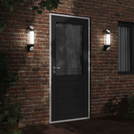Vidaxx applique d'extérieur acier inoxydable noir