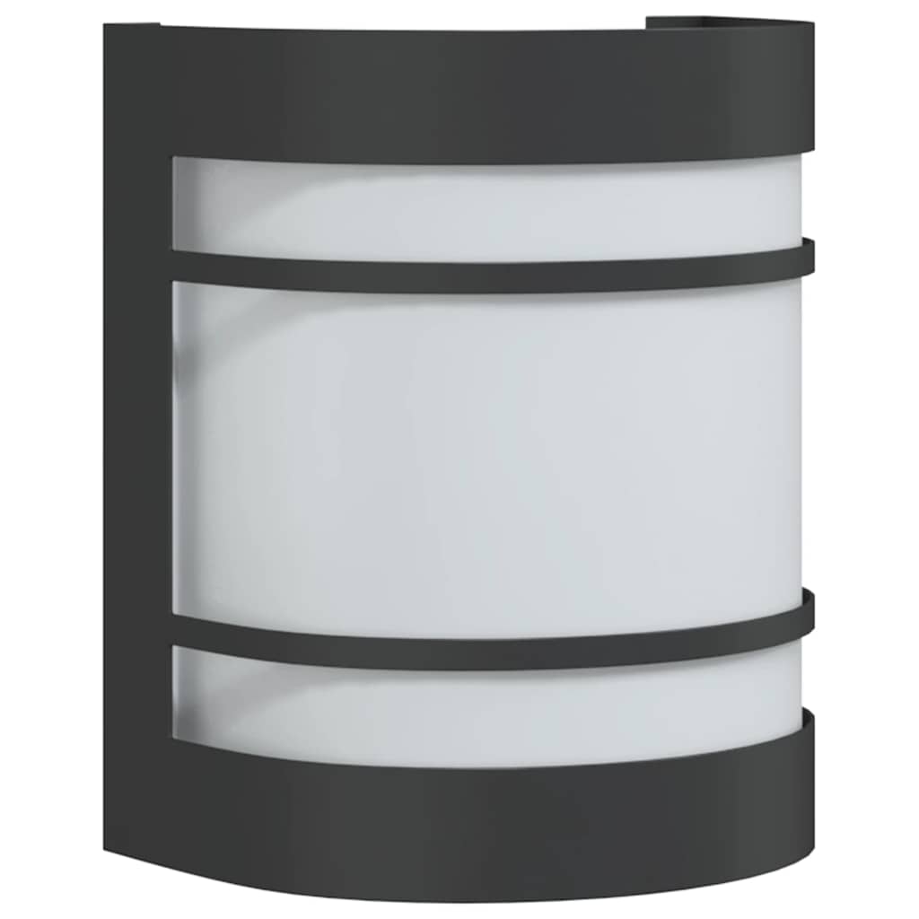 Vidaxx applique d'extérieur acier inoxydable noir
