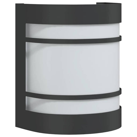 Vidaxx applique d'extérieur acier inoxydable noir