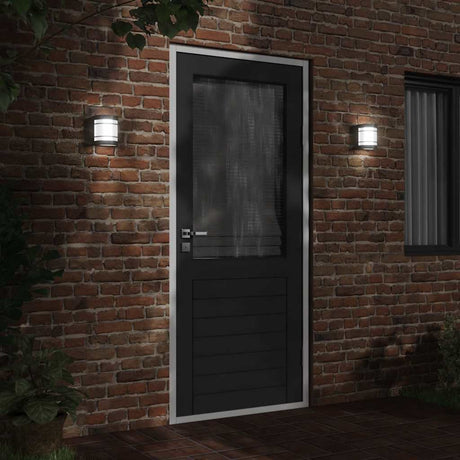 Vidaxx applique d'extérieur acier inoxydable noir