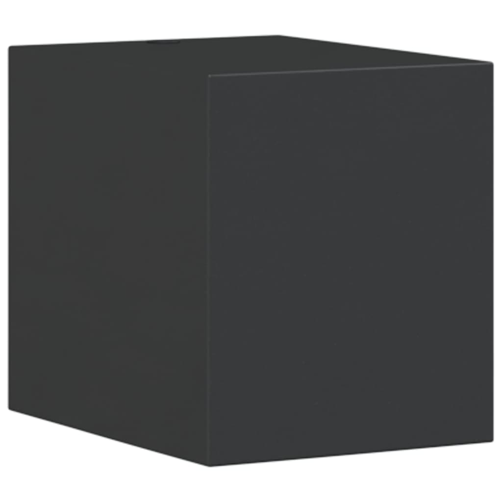 Vidaxx applique d'extérieur en fonte d'aluminium noir