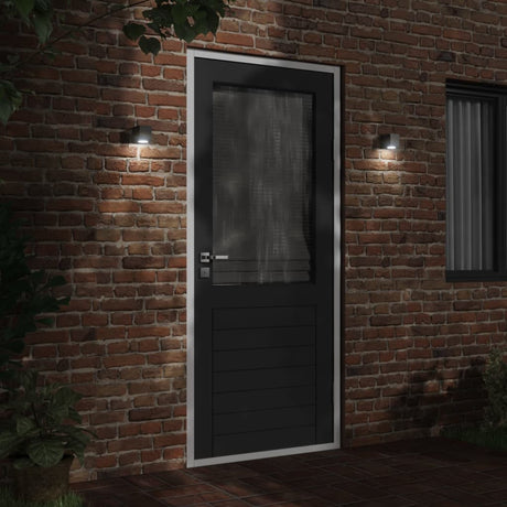 Vidaxx applique d'extérieur en fonte d'aluminium noir