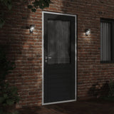 Vidaxx applique d'extérieur avec capteur en fonte d'aluminium noir
