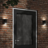 Vidaxx applique d'extérieur en fonte d'aluminium noir
