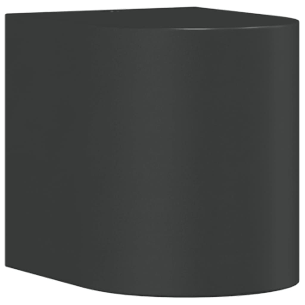 Vidaxx applique d'extérieur en fonte d'aluminium noir