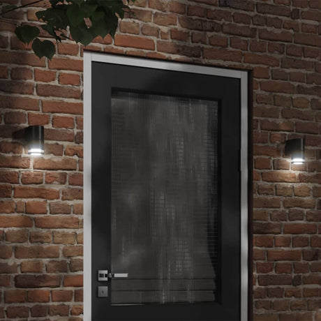 Vidaxx applique d'extérieur en fonte d'aluminium noir