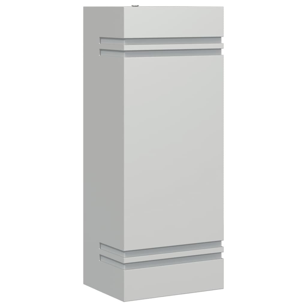 Vidaxx applique d'extérieur acier inoxydable argenté