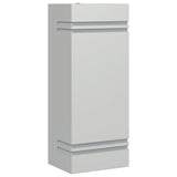Vidaxx applique d'extérieur acier inoxydable argenté