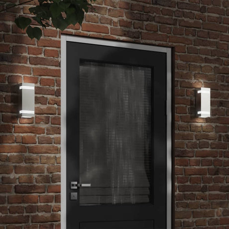 Vidaxx applique d'extérieur acier inoxydable argenté