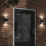 Vidaxx applique d'extérieur en fonte d'aluminium noir