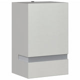 Vidaxx applique d'extérieur acier inoxydable argenté