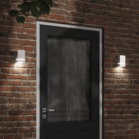 Vidaxx applique d'extérieur acier inoxydable argenté