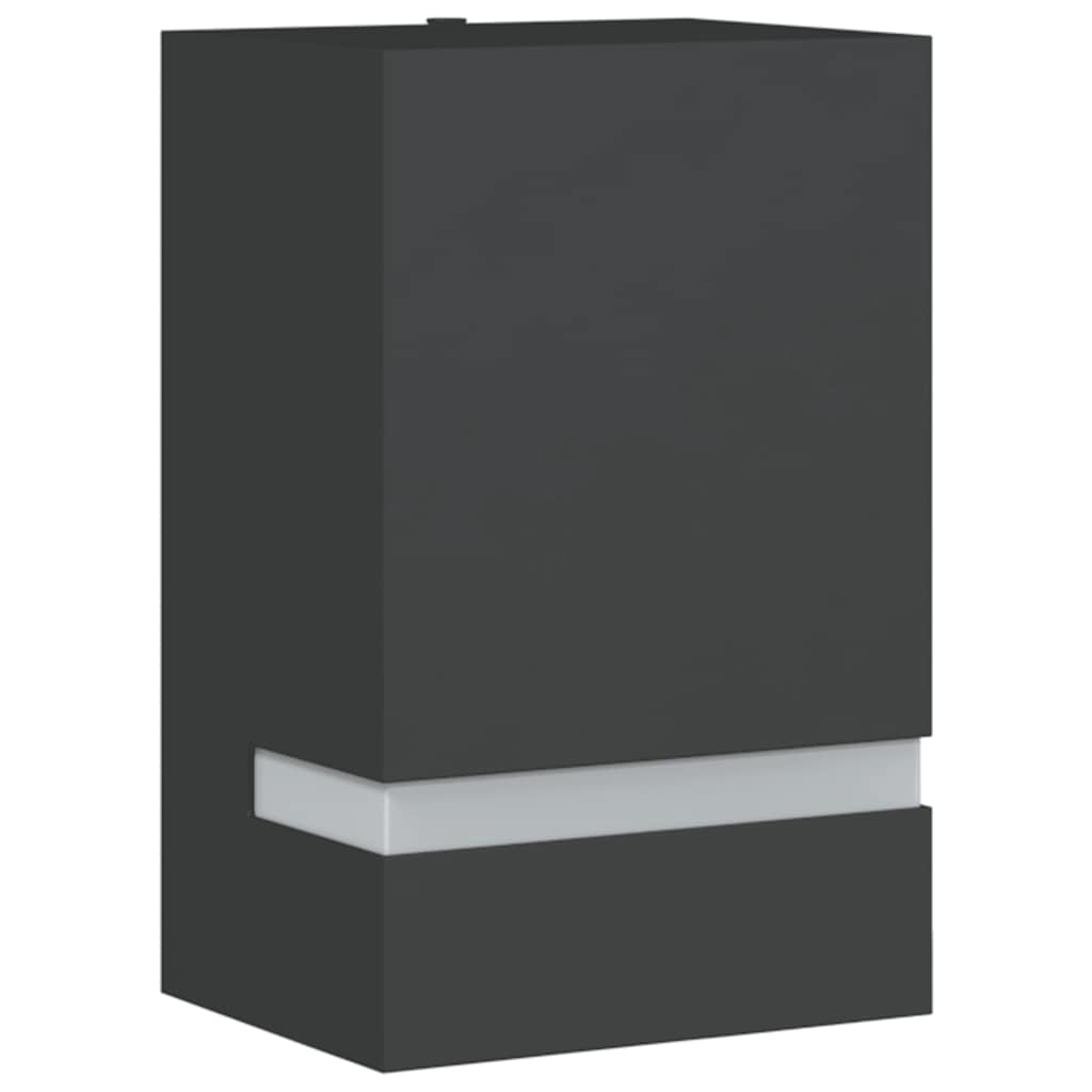 Vidaxx applique d'extérieur acier inoxydable noir