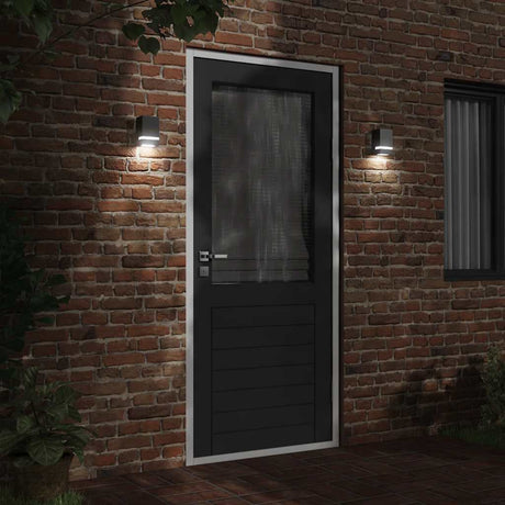 Vidaxx applique d'extérieur acier inoxydable noir