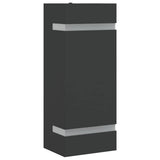 Vidaxx applique d'extérieur acier inoxydable noir