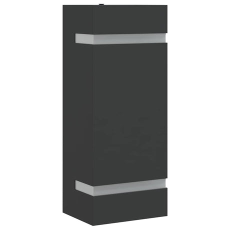 Vidaxx applique d'extérieur acier inoxydable noir