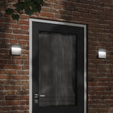 VidaXL applique d'extérieur LED en fonte d'aluminium noir