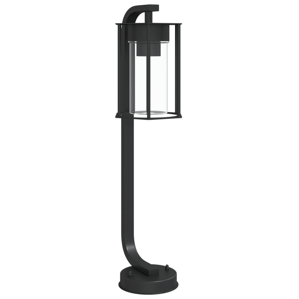 Vidaxx lampadaire d'extérieur 60 cm acier inoxydable noir