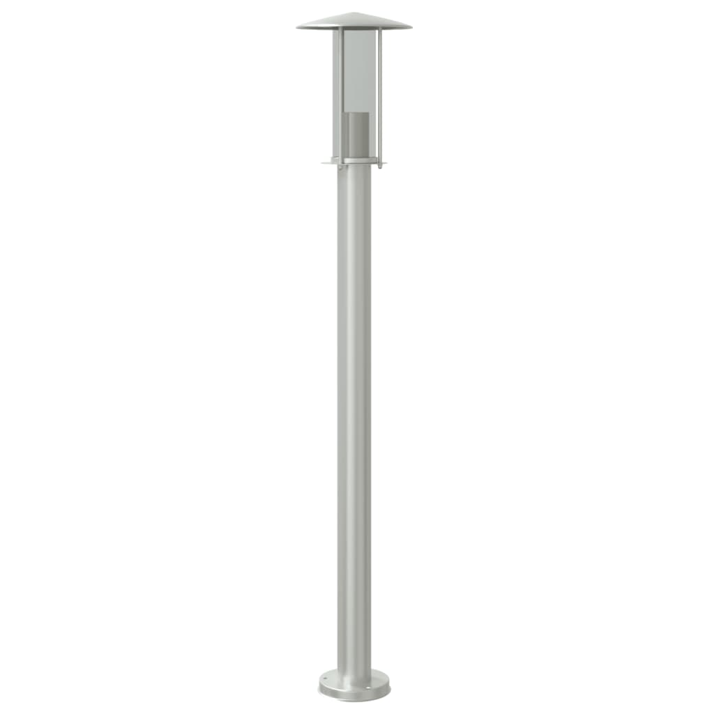 Vidaxx lampadaire d'extérieur 100 cm acier inoxydable argenté