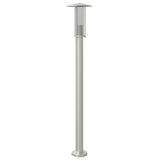 Vidaxx lampadaire d'extérieur 100 cm acier inoxydable argenté