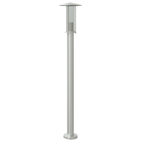 Vidaxx lampadaire d'extérieur 100 cm acier inoxydable argenté