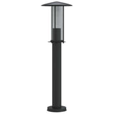 Vidaxx lampadaire d'extérieur 60 cm acier inoxydable noir