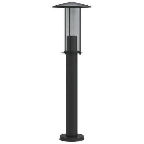 Vidaxx lampadaire d'extérieur 60 cm acier inoxydable noir