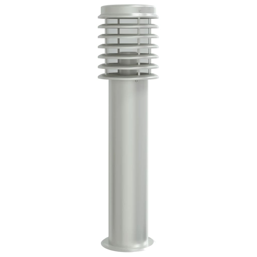 Vidaxx lampadaire d'extérieur 60 cm acier inoxydable argenté