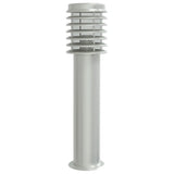 Vidaxx lampadaire d'extérieur 60 cm acier inoxydable argenté