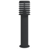 Vidaxx lampadaire d'extérieur 60 cm acier inoxydable noir