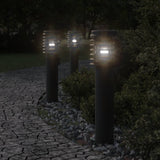 Vidaxx lampadaire d'extérieur 60 cm acier inoxydable noir