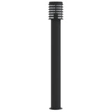 Vidaxx lampadaire d'extérieur 110 cm acier inoxydable noir