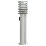 Vidaxx lampadaire d'extérieur avec douille 60 cm acier inoxydable argent
