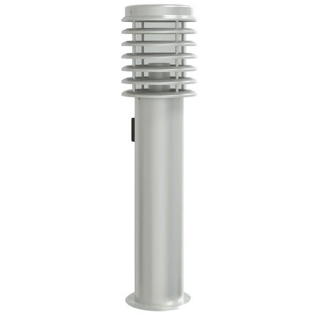 Vidaxx lampadaire d'extérieur avec douille 60 cm acier inoxydable argent
