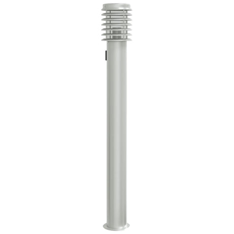 Vidaxx lampadaire d'extérieur avec douille 110 cm acier inoxydable argent