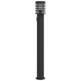 Vidaxx lampadaire d'extérieur avec douille 110 cm acier inoxydable noir