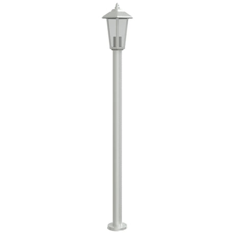 Vidaxx lampadaire d'extérieur 120 cm acier inoxydable argenté
