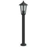 Vidaxx lampadaire d'extérieur 80 cm acier inoxydable noir