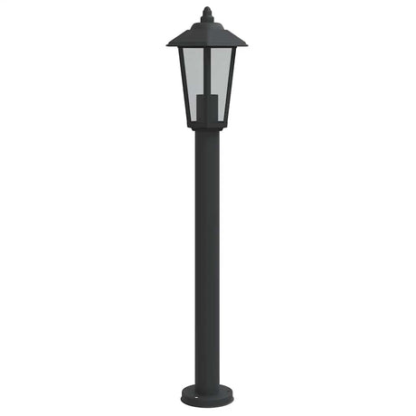 Vidaxx lampadaire d'extérieur 80 cm acier inoxydable noir