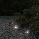 Vidaxx éclairage de sol extérieur rond 10,5x10,5 cm fonte d'aluminium noir