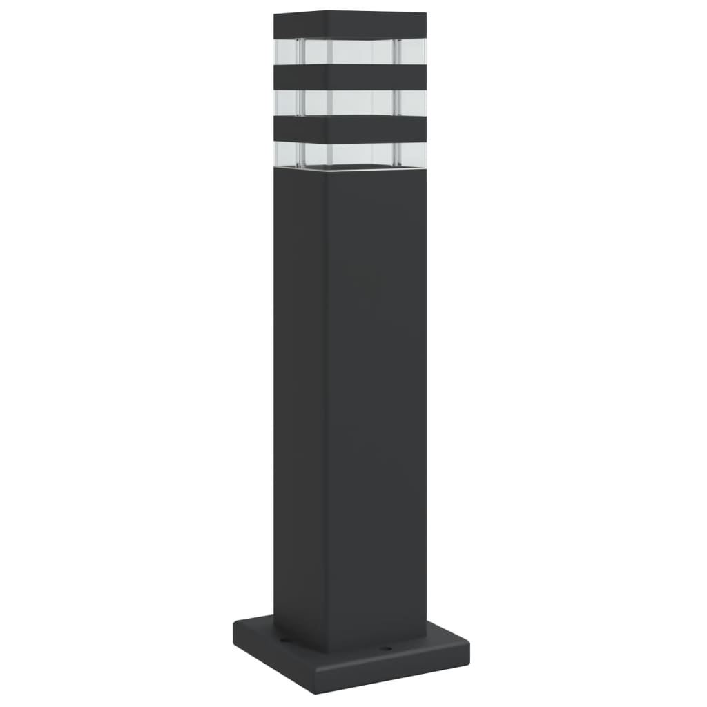 Vidaxx lampadaires d'extérieur 50 cm aluminium noir