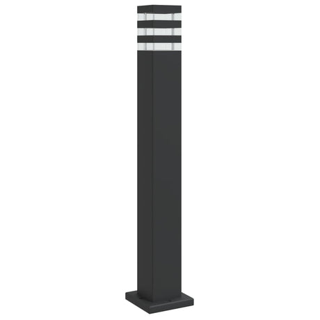 Vidaxx lampadaires d'extérieur 80 cm aluminium noir