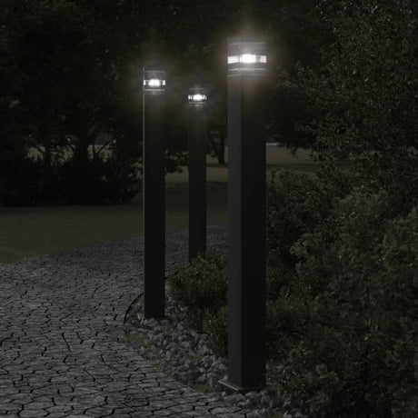 Vidaxx lampadaire extérieur 110 cm aluminium noir