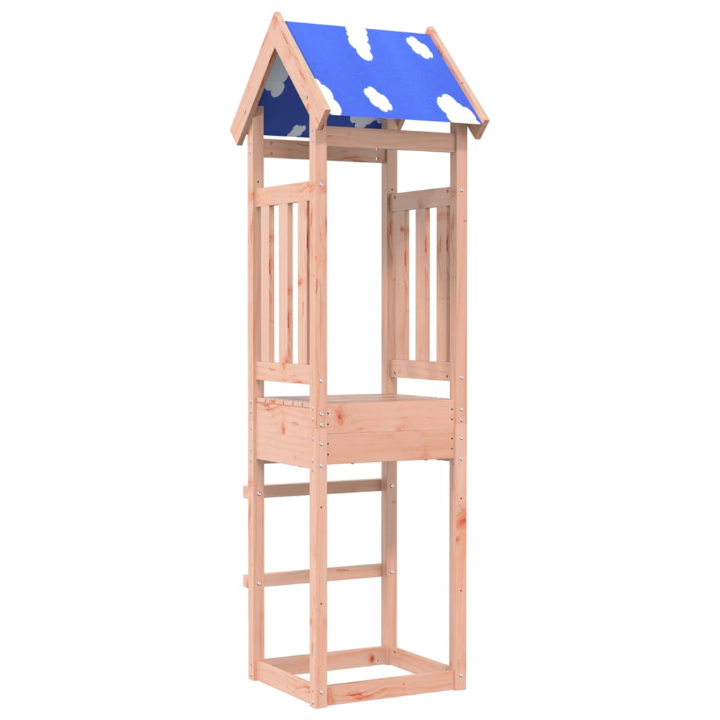 Vidaxl Play Tower 52.5x46.5x208 cm Solid Douglas Vurenhout