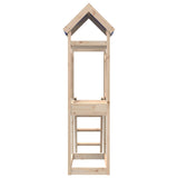 Vidaxl Play Tower with Ladder 110.5x52.5x215 cm Solid pine