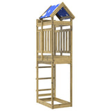 Vidaxl Play Tower 85x52.5x239 cm Imprägnéiert Pine