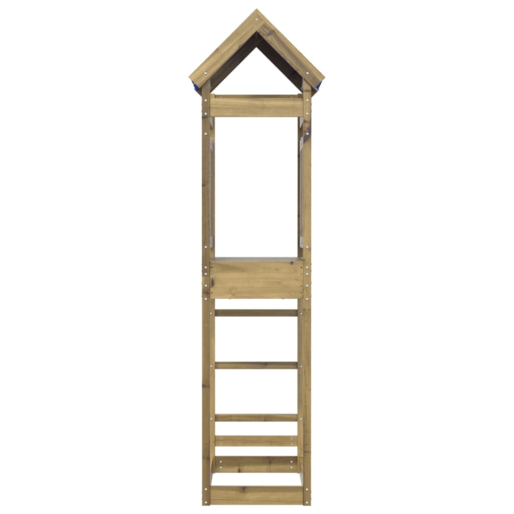 Vidaxl Play Tower 85x52.5x239 cm Imprägnéiert Pine