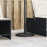 Pied de parasol Vidaxx pour mât de ø38 48 mm 12 kg rond